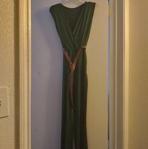 Green pant jumpsuit